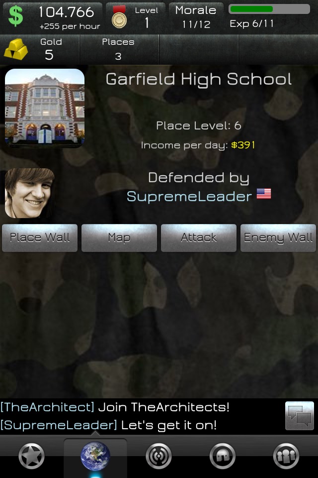 Geo Generals - Location Based War MMO Strategy Game screenshot 3