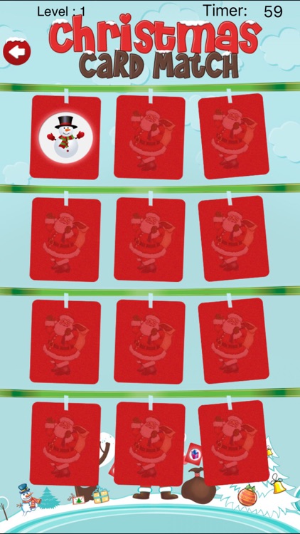 Christmas Card Match Fun