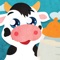 Free Raise a cow -  for kids and toddlers