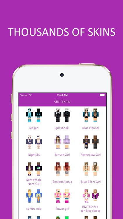 Animated 3D Girl Skins for Minecraft PE screenshot-4