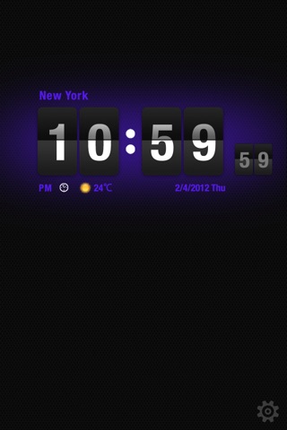 Flip Clock HD screenshot 4