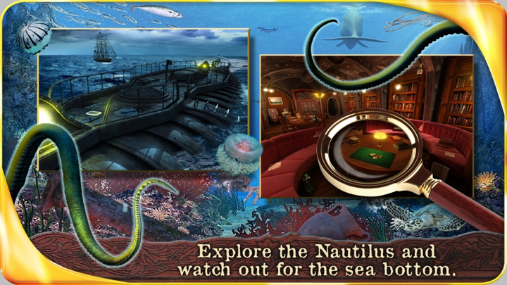 海底两万里 - Extended Edition - A Hidden Object Adventure screenshot 2