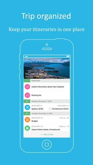 SoTrip - Trip planner & organizer