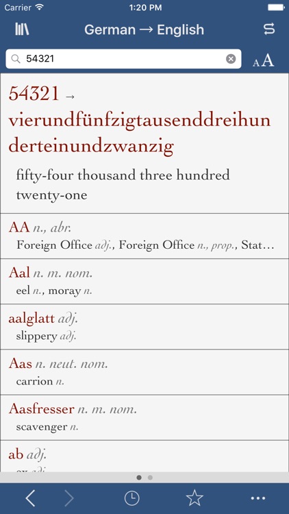 German-English Translation Dictionary and Verbs