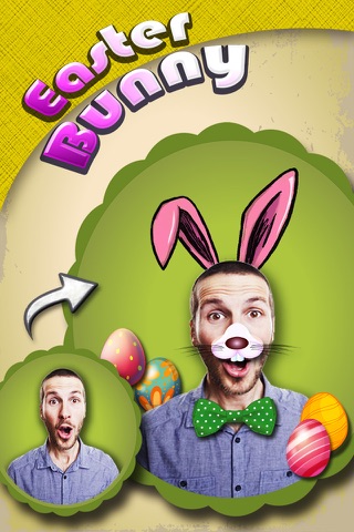 Easter Bunny Yourself Pro - Holiday Photo Sticker Blender with Cute Bunnies & Eggs screenshot 2