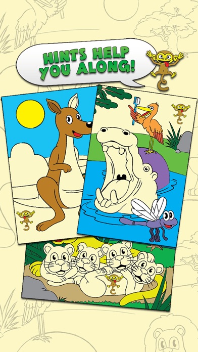 How to cancel & delete Coloring Animal Zoo Touch To Color Activity Coloring Book For Kids and Family Preschool Ultimate Edition from iphone & ipad 4