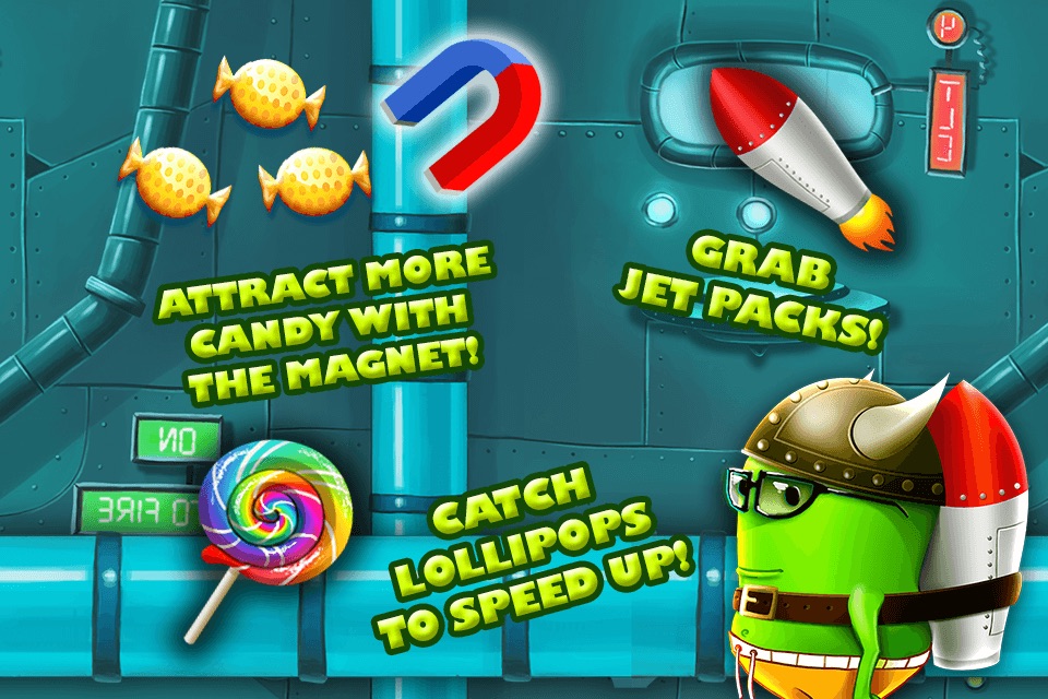 Monster Jump Race-Smash Candy Factory Jumping Game screenshot 3