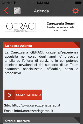 Carrozzeria Geraci screenshot 2