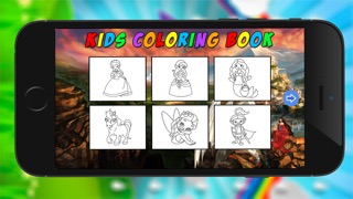 プリンセスぬりえ - アメージングドロー塗料や色のゲームHDのおすすめ画像2