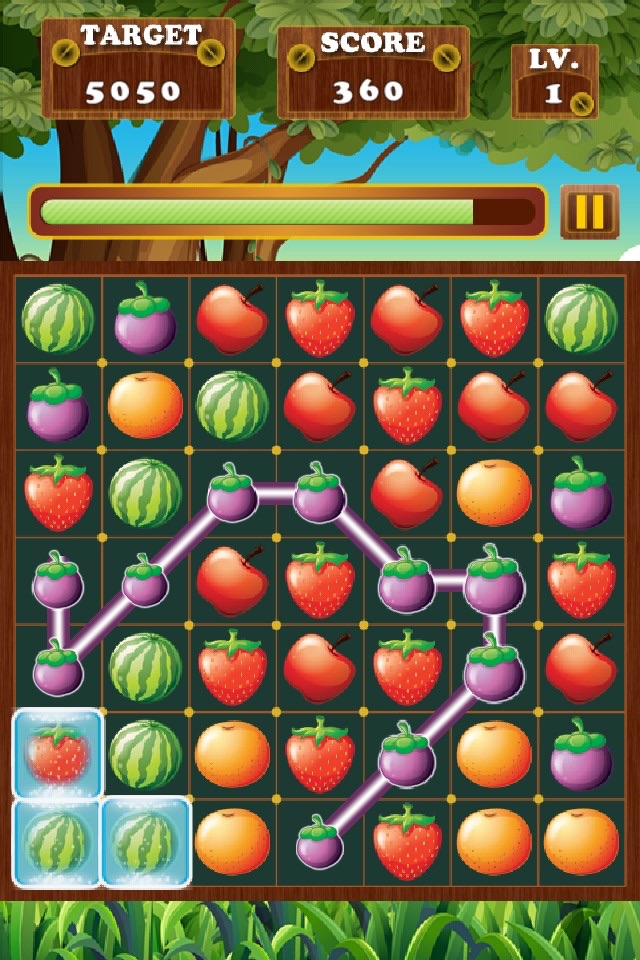 Happy Fruit Link Splash Sugar Saga screenshot 3