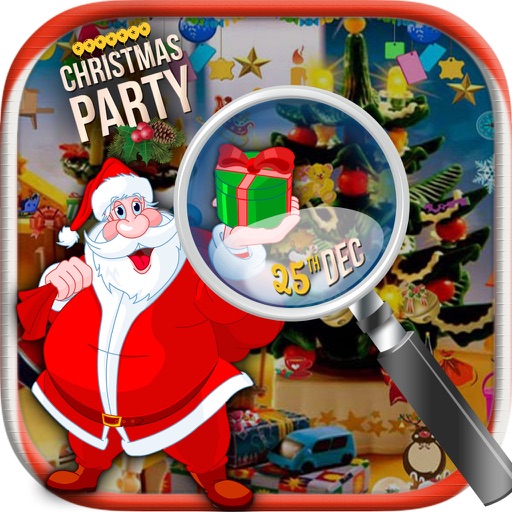 Hidden Objects - The Famous Christmas Party icon