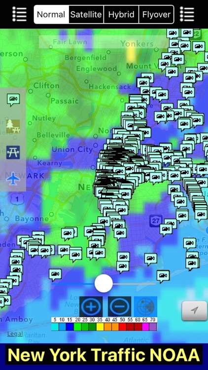 New York/NYC NOAA Radar with Traffic Cameras 3D Pro
