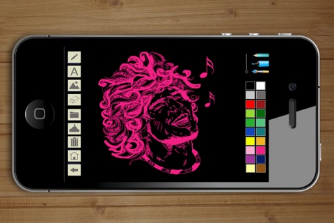 Draw with neon on screen with your finger - Premium screenshot 4