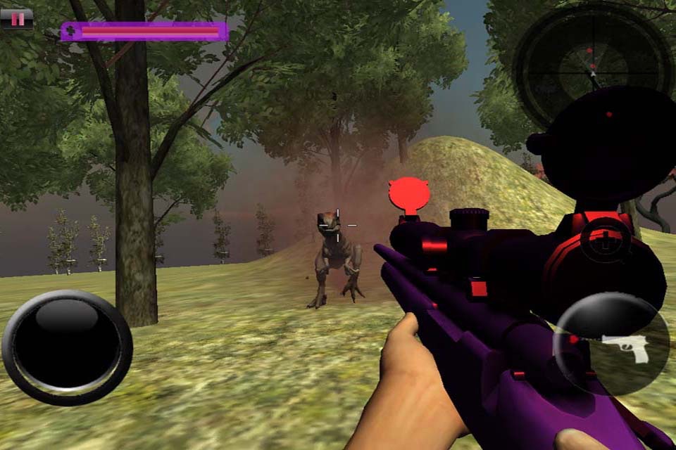 Jungle Dino Attack screenshot 2