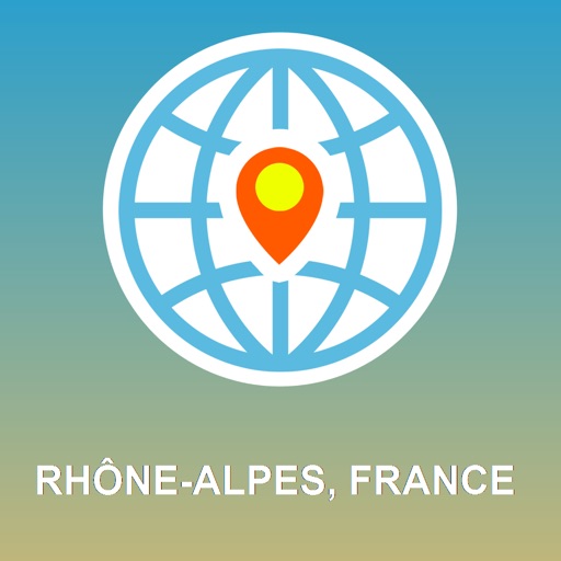 Rhone-Alpes, France Map - Offline Map, POI, GPS, Directions