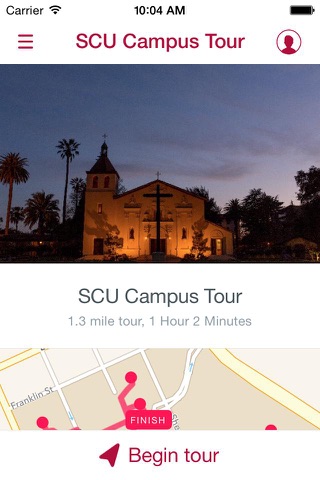 Santa Clara University screenshot 3