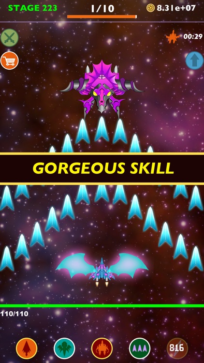 idle Alien Hunter: Space Tap Revenge --RPG clicker games