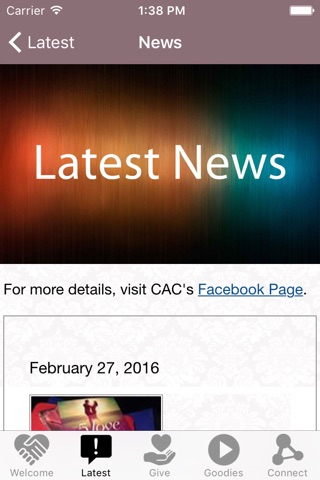 CAC Mobile screenshot 2