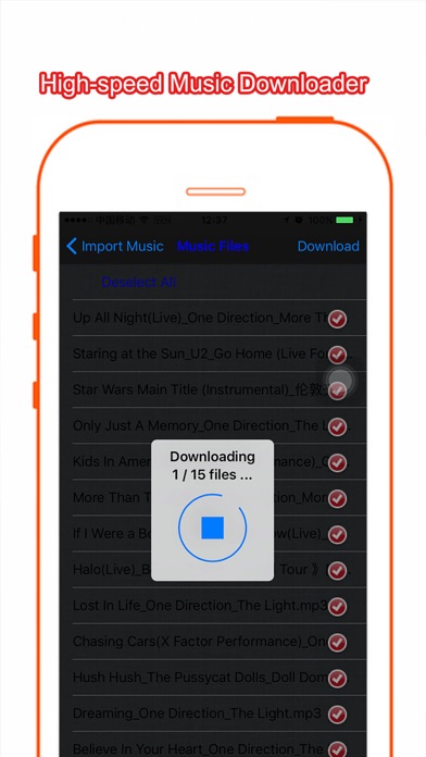 MusicCloud - Music Downloader and Player for Cloud Screenshot 2