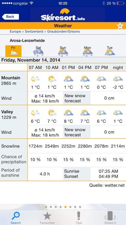 Skiresort.info – ski app, ski resorts and ski lifts worldwide screenshot-4
