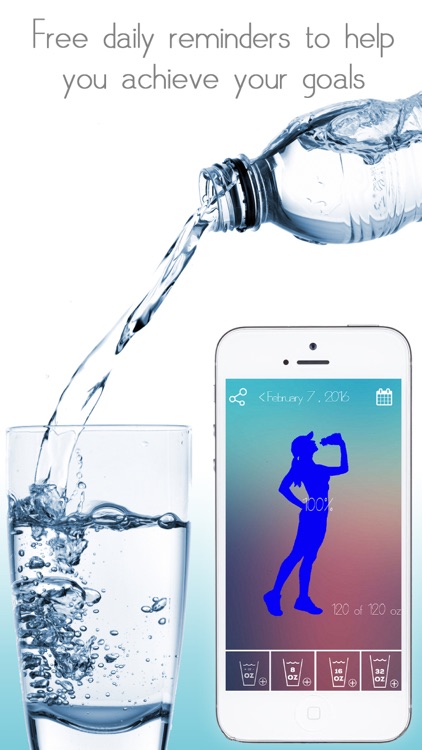 Water Tracker - Daily hydration tracker, intake counter, water logger, daily water tracker and water reminder