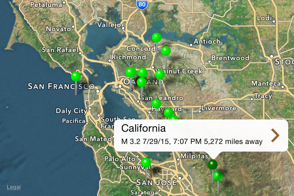 Quakes - Earthquake Notifications screenshot 3