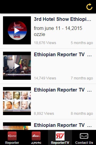 English Ethiopien Reporter News screenshot 2