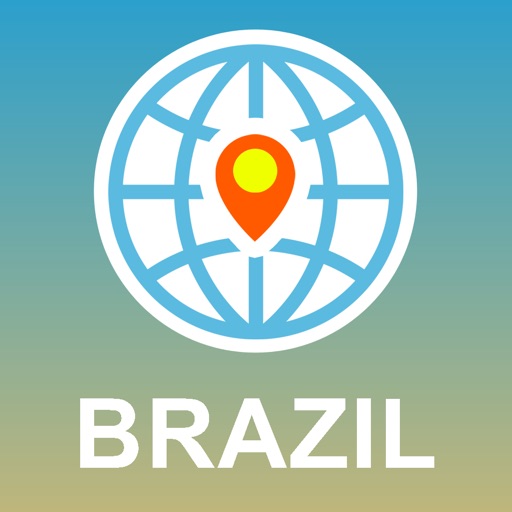 Brazil Map - Offline Map, POI, GPS, Directions icon