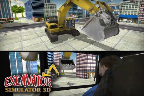 City Excavator Simulator 3D - Real Construction Crane Simulation Game screenshot 3