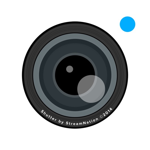 Shutter by StreamNation - Camera with unlimited free storage icon
