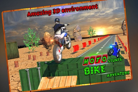 Moto Stunts Bike Adventure screenshot 2