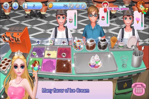 Princess Lisa Ice Cream Shop screenshot 3