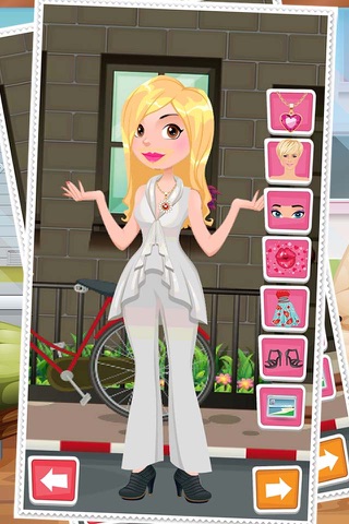Pretty Girls Pop Star Dress Up Game - Celebrity Style Fashion Doll And House screenshot 2