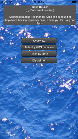 Gulf Tides - Date and Location