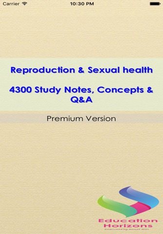 Reproduction & Sexual health screenshot 3