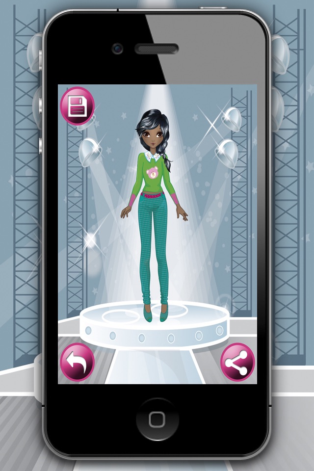 Games of dressing girls – fashion designer screenshot 4