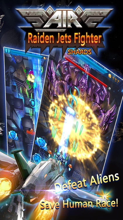 Raiden Jets Fighter: Arcade Craft Shooting Game