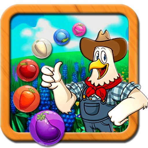 Bubble Shooter Farm Pop Icon