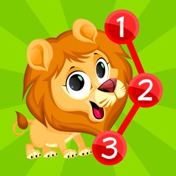 Kids Animals Connect the Dots Game