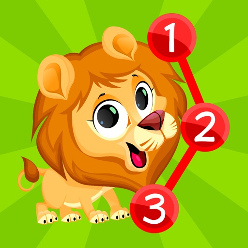 Kids Animals Connect the Dots Game iOS App