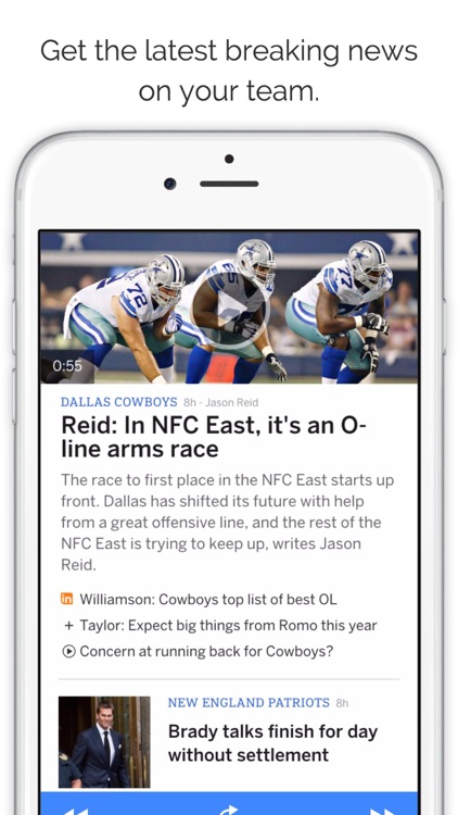 GameDay Pro Football Radio - Live Games, Scores, Highlights, News, Stats, and Schedules screenshot-4