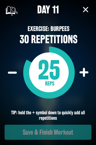 Women's Burpee 30 Day Challenge FREE screenshot 2