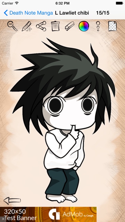 Drawing Tutorials Death Note Version screenshot-3