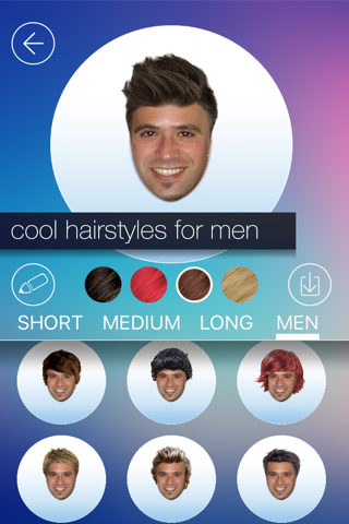 Hair MakeOver - new hairstyle and haircut in a minute screenshot 3