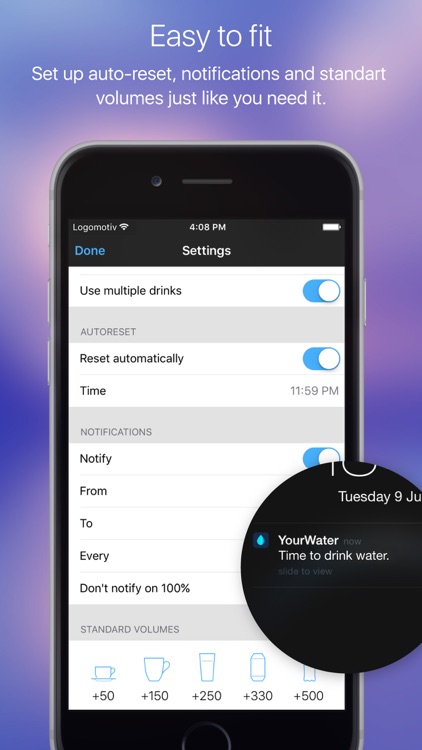 YourWater Free — your water balance & hydration tracker screenshot-4