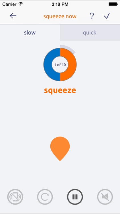 Squeezy for Men - the NHS Physiotherapy App for Pelvic Floor Muscle Exercises