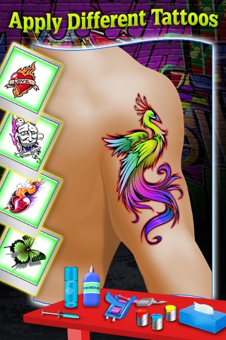 Super Tattoo Designer Game - screenshot 4