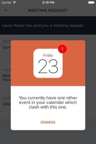 Request - Schedule Meetings screenshot 2