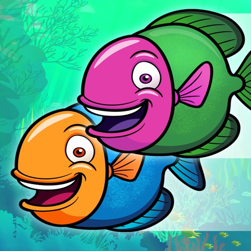 Blue Coral Reef Aquarium Mayhem - PRO - 3D Jump & Dive Underwater Fish Race iOS App