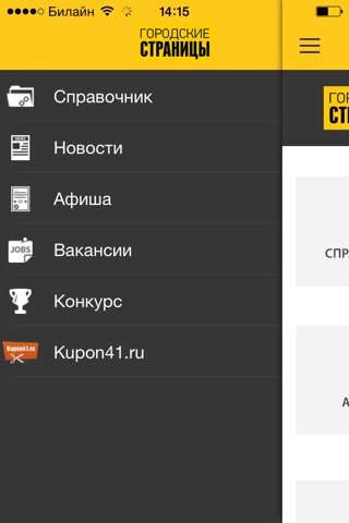 Городские страницы Камчатка screenshot 2